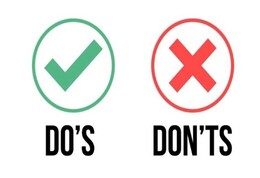 Do's Don'ts